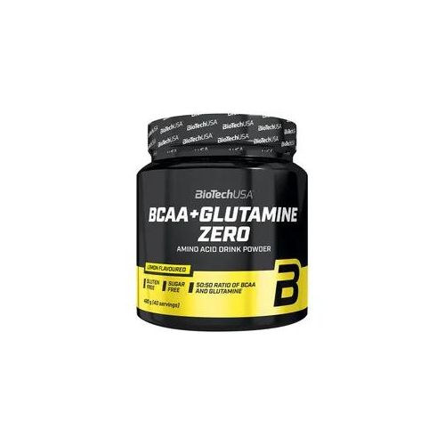 BioTechUSA BCAA+Glutamine Zero (480 g, Zitrone)