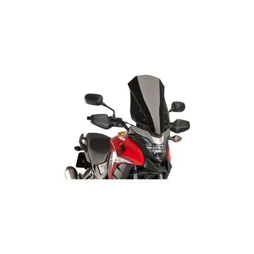 Tourenscheibe passend für Honda CB 500 X 16-23 schwarz Windschutzscheibe Puig 8901N