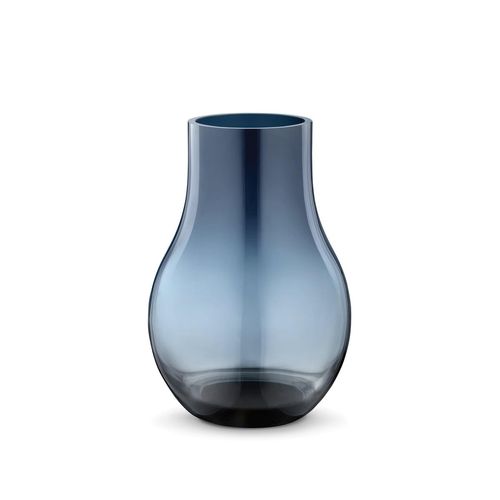 Georg Jensen - Cafu Vase Glas, S, blau