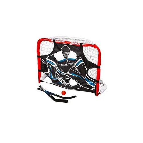 Trainingstor Bauer PRO KNEE HOCKEY GOAL SET - Weiß,Rot