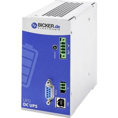 Bicker Elektronik UPSI-2406DP1 Industrielle USV-Anlage (DIN Rail)