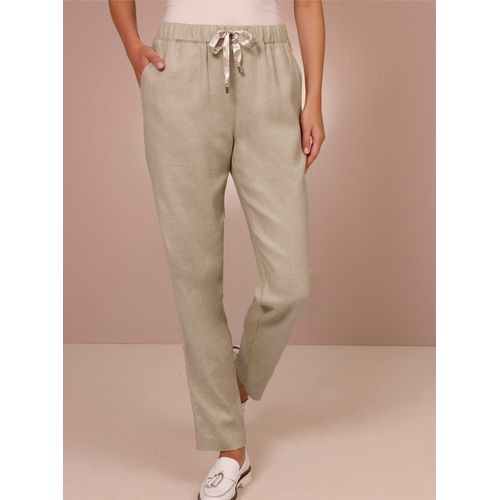 Jogger Pants CREATION L PREMIUM Gr. 21, Kurzgrößen, beige Damen Hosen