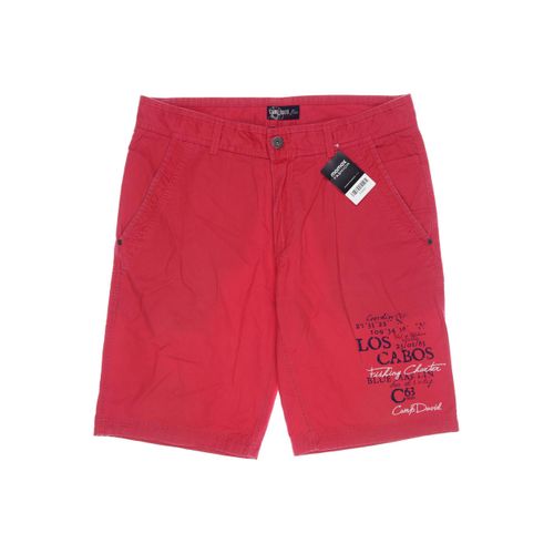 Camp David Herren Shorts, rot, Gr. 36