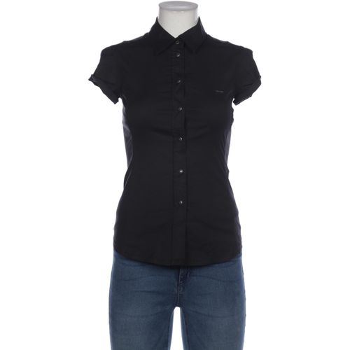 Prada Damen Bluse, schwarz, Gr. 38