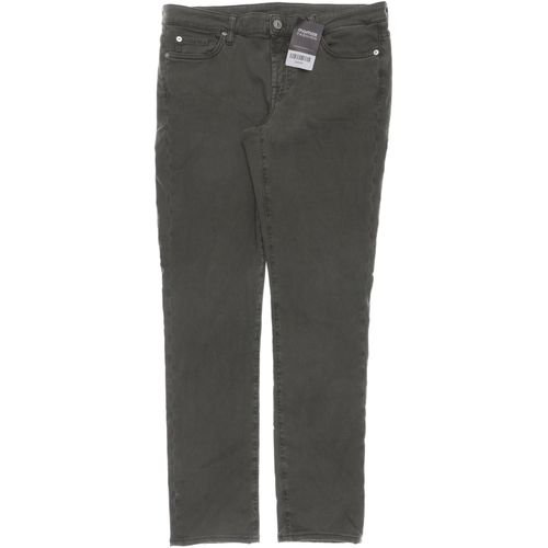 7 for all mankind Damen Stoffhose, grün, Gr. 31