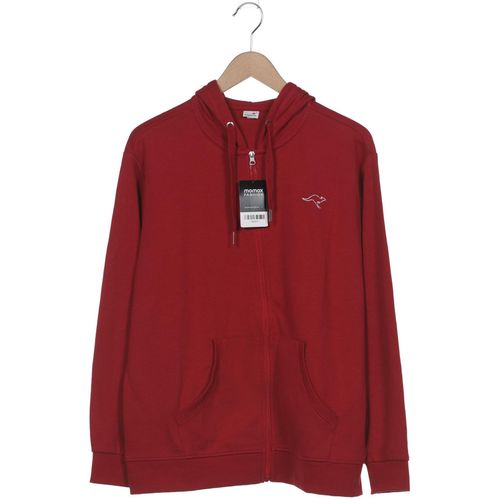 KangaROOS Damen Kapuzenpullover, rot, Gr. 48