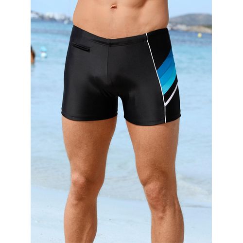 Badehose NATURANA Gr. 5, Normalgrößen, grün (schwarz, smaragd) Herren Badehosen