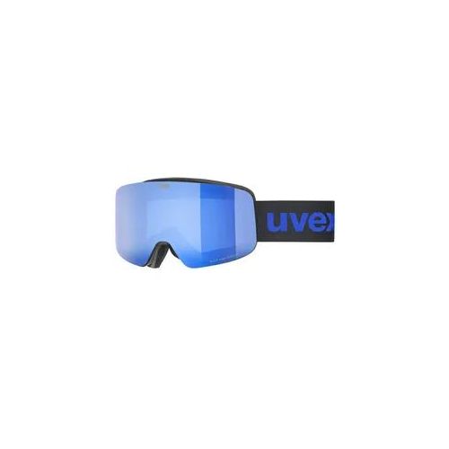 UVEX Ski-/Snowboardbrille PWDR FM - Ki., black matt/blue-clear