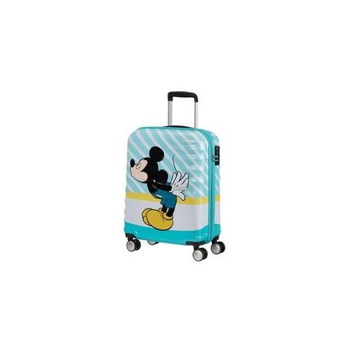 American Tourister by Samsonite WAVEBREAKER 55 Disney Mickey Blue Kiss 8624 #