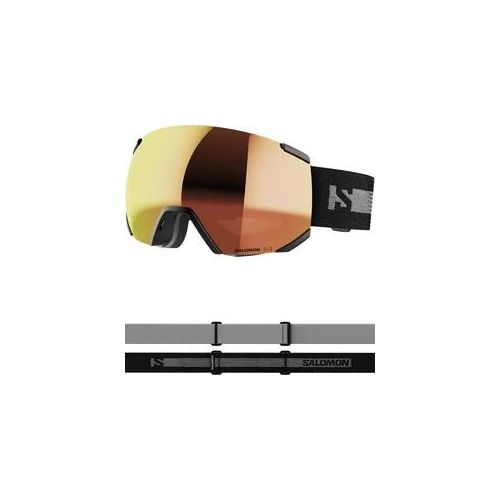 SALOMON Ski- und Snowboardbrille RADIUM PHOTO - Uni., black/red