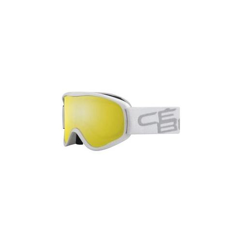 CEBE Ski- und Snowboardbrille RAZOR M - Da., white yell. flash mirror