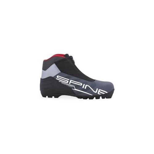 SPINE GS Komfort Langlaufschuh - Uni., grau/schwarz/rot (42 EU)