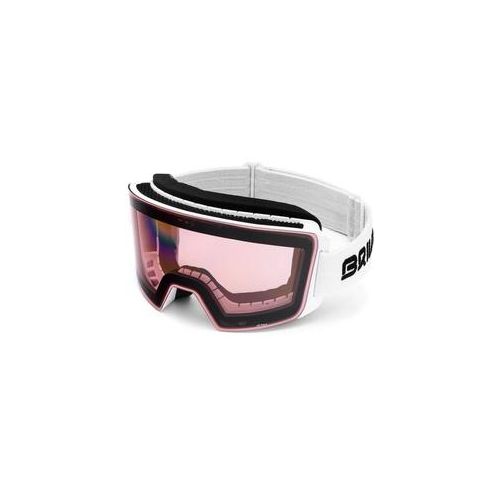 BRIKO Ski- und Snowboardbrille 7.7 P1 - Ki., matt white/orange