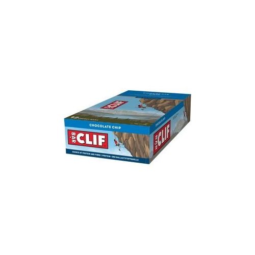 Clif Bar Chocolate Chip Energieriegel - 1 Karton = 12 Stück á 68g