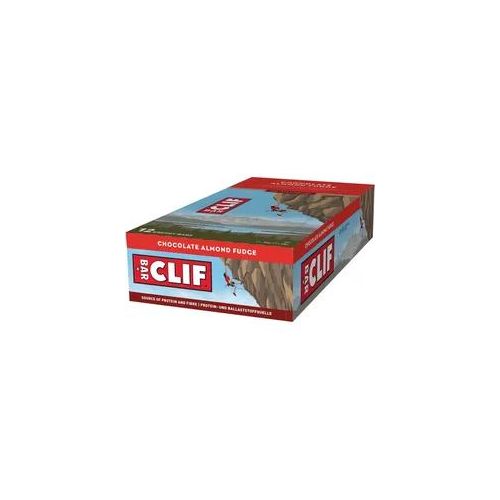 Clif Bar Chocolate Almond Fudge Energieriegel - 1 Karton = 12 Stück á 68g