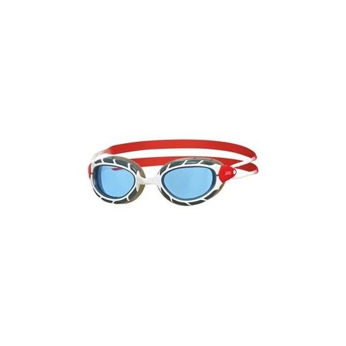 ZOGGS Schwimmbrille Predator - Uni., white/red/tint (Small)