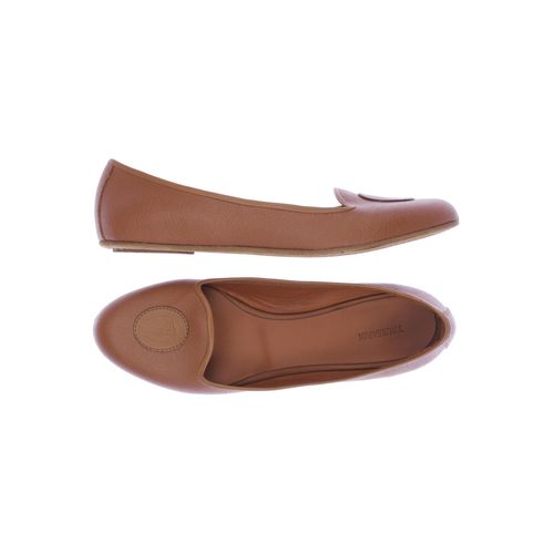 Trussardi Damen Ballerinas, braun, Gr. 41