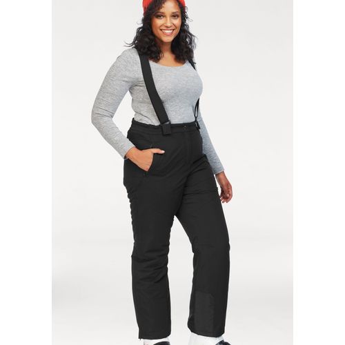 Skihose EASTWIND, Damen, Gr. 50, N-Gr, schwarz, Obermaterial: 100% Polyester. Futter: 100% Polyester. Wattierung: 100% Polyester, unifarben, casual, Hosen, Wasserdicht und winddicht