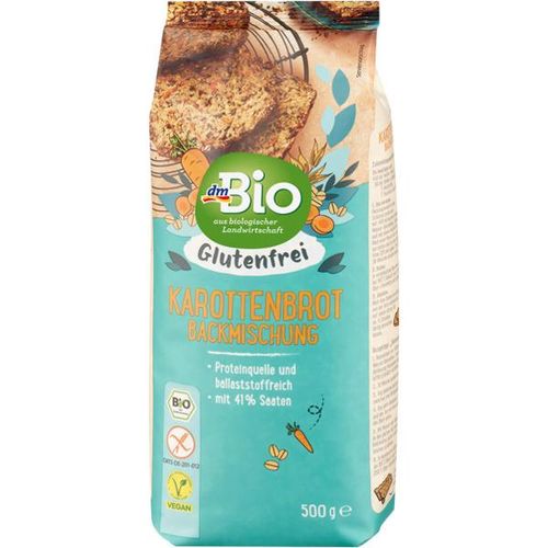 dmBio Backmischung Karottenbrot, glutenfrei (500 g)