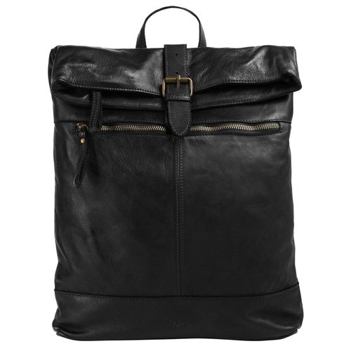 forty° Tagesrucksack, echt Leder, Made in Italy