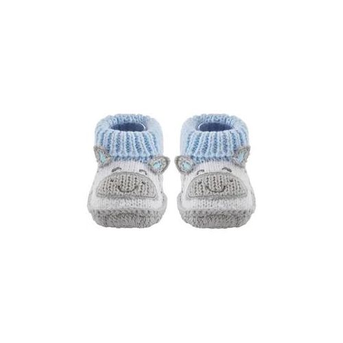 My Baby Lou Schuhe , Blau, Weiß , Textil , Gr. 0-3 M , Babykleidung, Babyschuhe