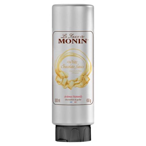 Monin Sauce WeiÃe Schokolade, 500 ml