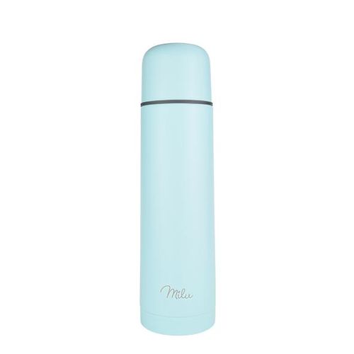 Milu Thermoskanne, Edelstahl Hellblau, 500ml