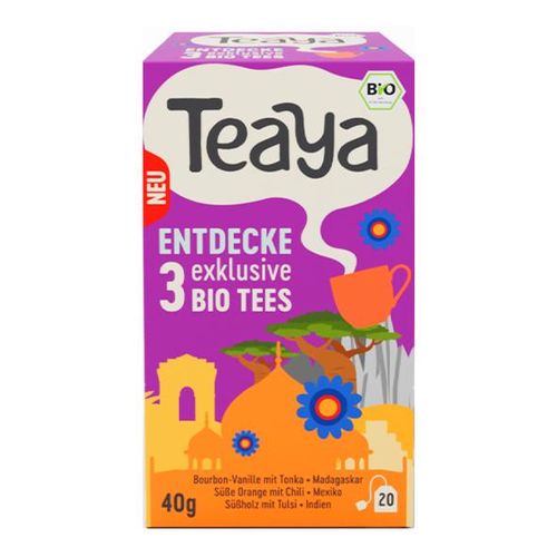 Teaya Entdecke 3 exklusive Bio Tees