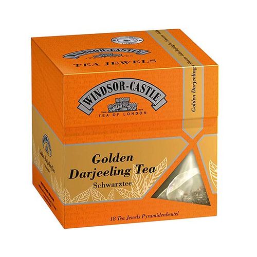 Windsor-Castle Golden Darjeeling Tea, 18 Pyramidenbeutel