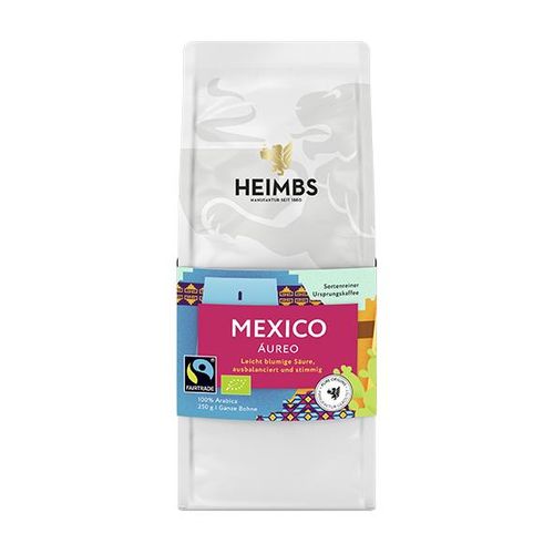 HEIMBS Pure Origins Bio Mexico Ãureo, 250g ganze Bohne