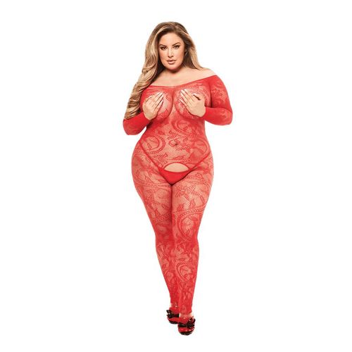 Longsleeve Crotchless Bodystocking