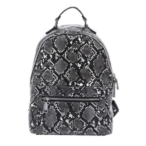 REPLAY Freizeitrucksack Rucksack Backpack White Black schwarz mehrfarbig