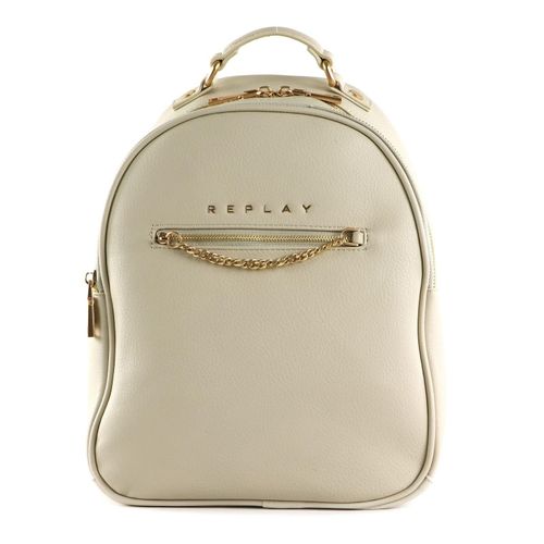 REPLAY Freizeitrucksack Rucksack Backpack Light Grey hellgrau