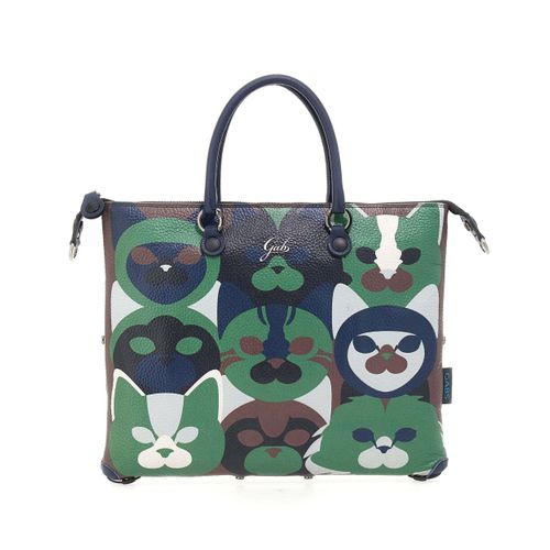 Tasche Gabs G3 Plus Tg M - Holiday Black Tintenblau Haut