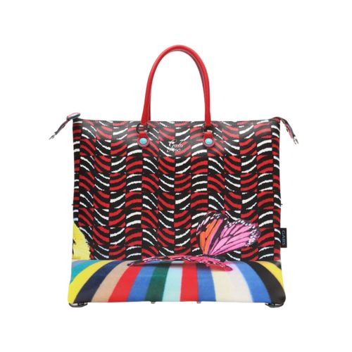 Tasche Gabs G3 Tg M Stampa Trip+Ruga Rot
