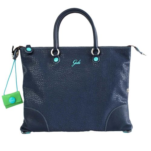 Tasche Gabs G3 Plus M Momu Blau 100% Leder