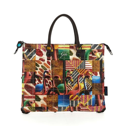 Tasche Gabs G3 Plus M Fenicotteri Zaino Mehrfarbig Haut