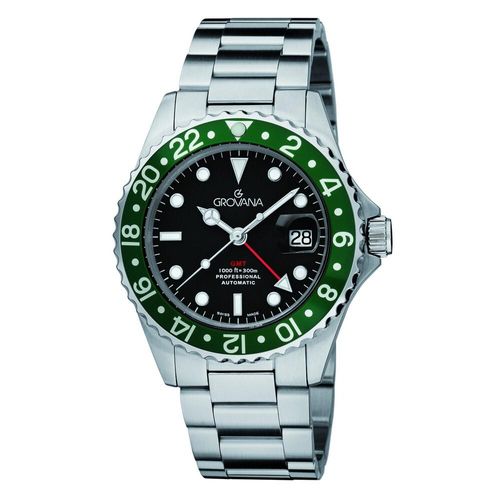 Grovana 1572.2134 Taucheruhr Automatik Key West GMT