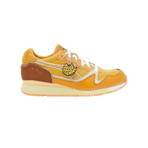 Schuhe Diadora V7000 Limited Edition Gelb Leder
