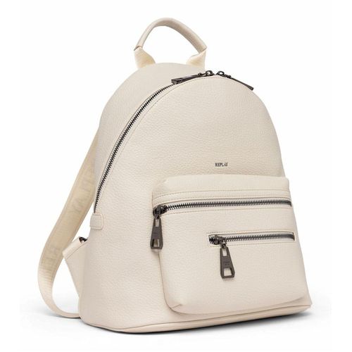 REPLAY Freizeitrucksack Rucksack Backpack Birch creme