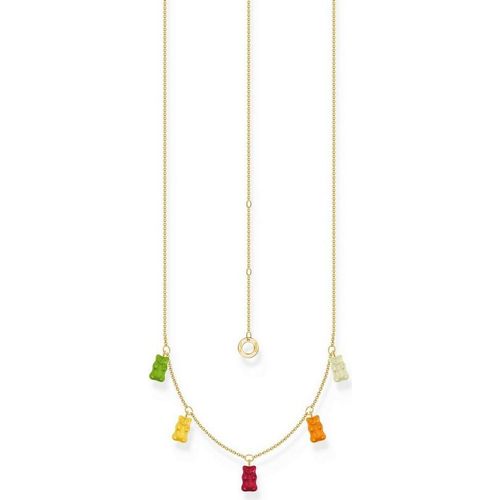 Thomas Sabo - KE2205-413-7-L45V - Halskette - Argent 925 - Femmes - Goldbär multicolore - 40+5cm