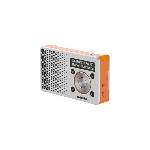 TechniSat DIGITRADIO 1 Radio silber, orange