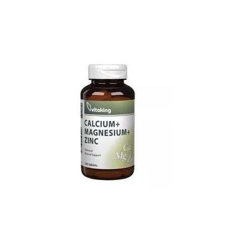 Vitaking CalMag-Zinc (Calcium +Magnesium +Zinc) (100 Tabletten)