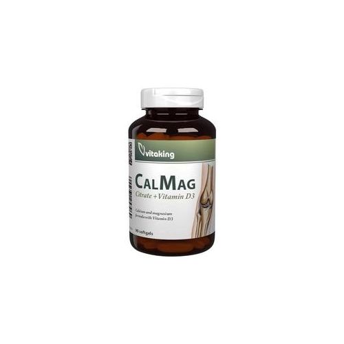 Vitaking CalMag Citrate +Vitamin D3 (90 Weichkapseln)