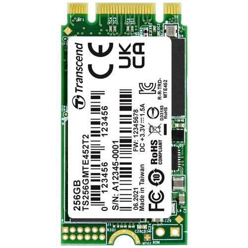 Transcend MTE452T2 256 GB Interne M.2 PCIe NVMe SSD 2242 PCIe NVMe 3.0 x2 Industrial TS256GMTE452T2