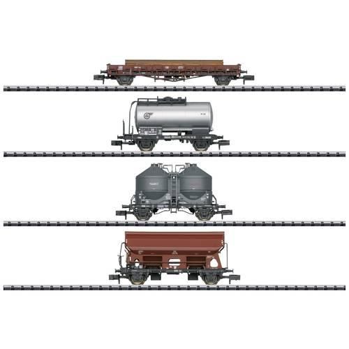 MiniTrix 18722 N 4er-Set Güterwagen der DB, MHI