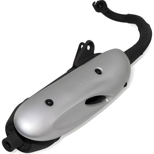 Auspuffanlage LeoVince Komplettanlage SITO mit Zulassung, Stahl für Kymco People 50 / Dink 50 AC / Super 9 AC / Yup 50