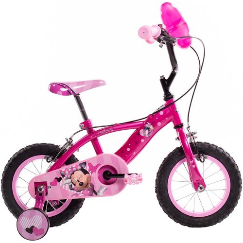 Kinderfahrrad HUFFY Gr. 22, rosa, Fahrräder, Kinder, 22cm, 12 Zoll (30,48cm) hinten: 12 Zoll (30,48cm)