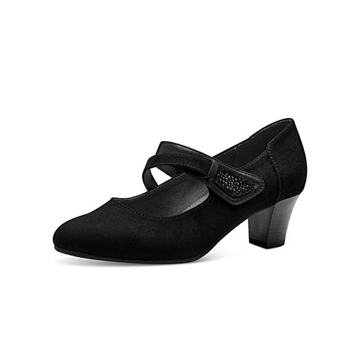 Pumps JANA, Damen, Gr. 37, schwarz, Textil, Textil, feminin, Schuhe