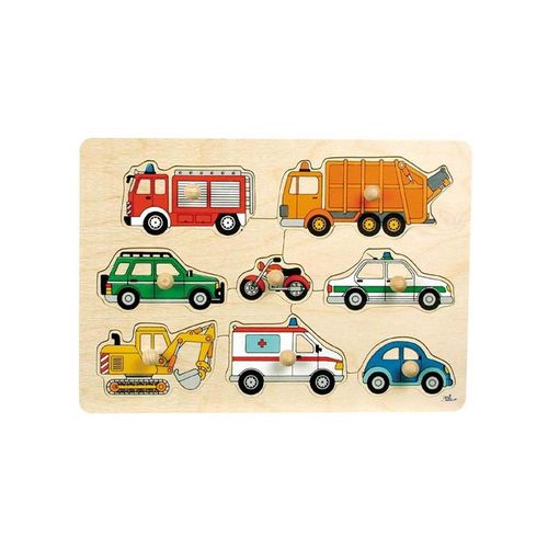 Goki Bubble Puzzle Traffic Holz